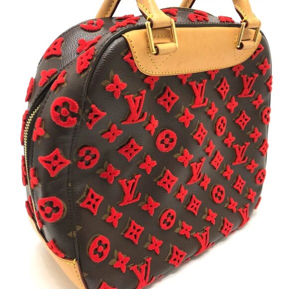 LOUIS VUITTON M40922 Monogram3D Tuftage Deauville Cube Bag HandBag - Picture 2 of 14